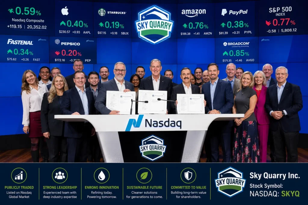 Sky Quarry Inc. (Nasdaq: SKYQ)