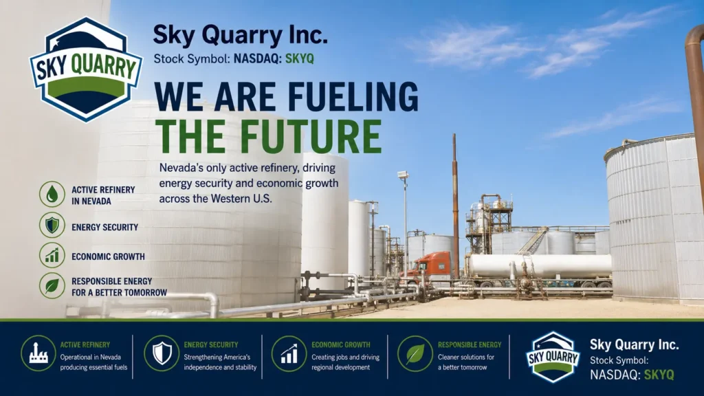Sky Quarry Inc. (Nasdaq: SKYQ)